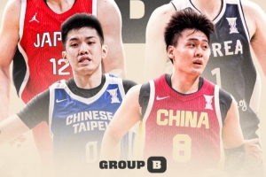 男籃隊長！FIBA世預賽官方曬海報預熱B組比賽：趙睿登上封面