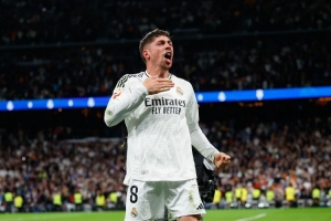 巴爾韋德歐冠70場追平卡瓦尼，成為該賽事出場第二多的烏拉圭球員