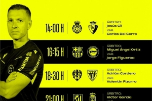 西甲明日比賽裁判：奧爾蒂斯執(zhí)法巴薩，維克托·加西亞執(zhí)法馬競