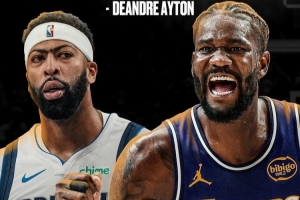 艾頓：我來(lái)填補(bǔ)湖人長(zhǎng)期空缺的攻防一體大個(gè)！美媒：影射濃眉呢?