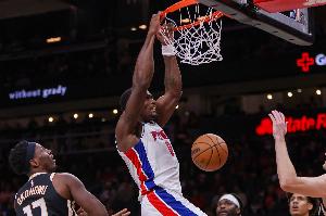 場(chǎng)均19.5分11.8板！明天活塞迎戰(zhàn)老鷹 杜倫大概率出戰(zhàn)比賽