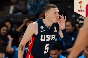 美國男籃123-93尼加拉瓜！123分破世美預(yù)得分記錄 世預(yù)賽第3高分