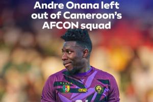 禍不單行…29歲奧納納被曼聯(lián)棄用，上月世預(yù)賽出局+現(xiàn)無緣非洲杯