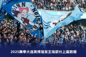 足球城！英博8場(chǎng)主場(chǎng)上座人數(shù)躋身聯(lián)賽歷史前十，對(duì)海港歷史第二