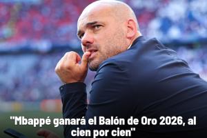 斯內(nèi)德：姆巴佩100%會贏得2026金球獎，現(xiàn)評獎標(biāo)準(zhǔn)不同于梅羅時代