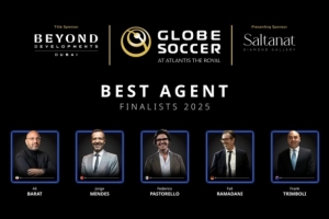 環(huán)球足球獎2025年最佳足球經(jīng)紀(jì)人候選：門德斯領(lǐng)銜，拉馬達尼在列
