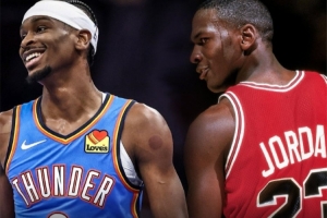 NBA官方：連續(xù)三賽季場(chǎng)均30+且命中率不低于50%后衛(wèi) SGA和喬丹