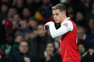 阿森納首次在特羅薩德進(jìn)球的比賽中輸球，此前32場(chǎng)24勝8平