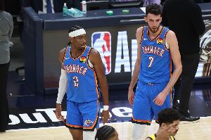 6人傷缺又被迫變陣！雷霆首發(fā)：SGA、華萊士、杰倫威、杰林、切特