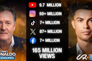 曾兩度專訪C羅！天空：摩根旗下欄目估值已經(jīng)高達1.3億美元