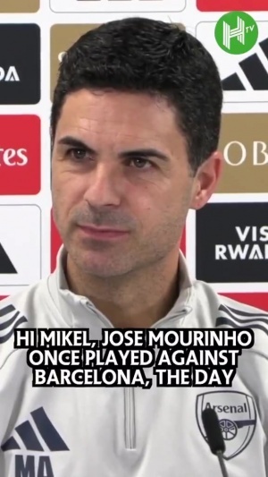 明牌倒計(jì)時(shí)？阿爾特塔被問(wèn)穆帥曾提前公布首發(fā)：有天我也會(huì)這么做