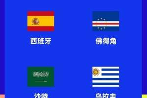 記者：西班牙的小組比較容易，也就烏拉圭可能制造麻煩