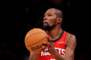 開局5中1后7連進(jìn)！杜蘭特次節(jié)爆砍17分 半場13中8砍下21分4板5助