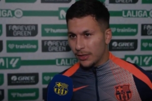 1傳1射！巴德吉談巴薩處子球：這感覺難以形容，我非常開心