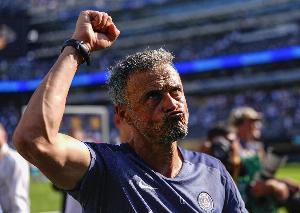 恩里克：這幾乎是一場(chǎng)完美的比賽，有更多球隊(duì)爭(zhēng)冠會(huì)帶給我們動(dòng)力