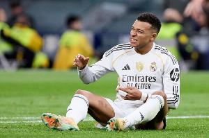 科貝記者：姆巴佩左手無名指骨折，不過對陣曼城可以出戰(zhàn)