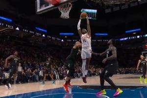 戈貝爾故意肘擊馬威腰部 被吹二級惡意犯規(guī)直接驅(qū)逐出場！