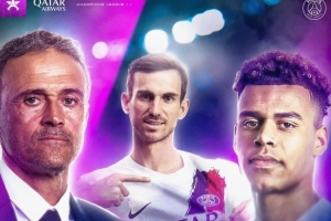 巴黎發(fā)布客戰(zhàn)畢巴海報(bào)：恩里克、法比安、杜埃出鏡