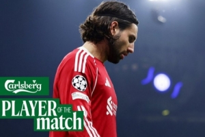 點(diǎn)射絕殺！官方：索博斯洛伊當(dāng)選利物浦1-0國米隊(duì)內(nèi)最佳球員