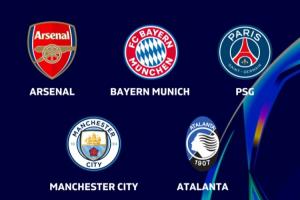 ??歐足聯(lián)確認(rèn)阿森納拜仁巴黎曼城亞特蘭大，已鎖定16強(qiáng)或附加賽