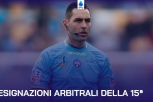 意甲第15輪裁判：克雷齊尼執(zhí)法米蘭薩索洛 多維里執(zhí)法熱那亞國(guó)米