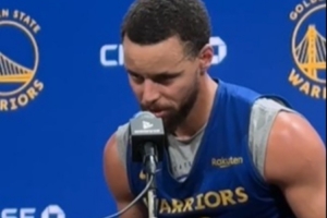 庫里：球隊(duì)在客場把該做的都做好了 看到他們的能量真的很棒！