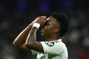 維尼修斯本賽季在進攻三區(qū)被犯規(guī)14次，五大聯(lián)賽最多