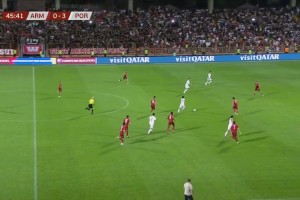 腳感火熱！C羅外腳背抽射世界波，距離世預(yù)賽歷史射手王只差1球