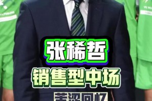 張稀哲談“銷售型中場”內(nèi)幕：當(dāng)時堅(jiān)決不參加，主帥說回來給機(jī)會