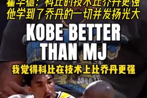霍華德：科比的技術(shù)比喬丹更強(qiáng)，他學(xué)到了喬丹的一切并發(fā)揚(yáng)光大！