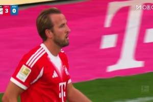 拜仁3-0領先漢堡！格納布里造點凱恩主罰點球破門！