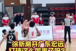 杜鋒后悔嗎？徐昕對陣歐洲球隊(duì)內(nèi)線予取予求 離開廣東變厲害了？