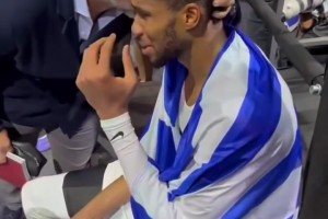 為國家傾盡所有！字母率希臘拿到歐錦賽銅牌 賽后留下激動(dòng)的淚水