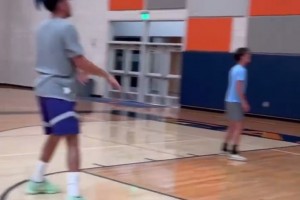 未來同一隊？布克、拉塞爾和克里斯蒂一起特訓