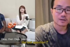 笑死！徐靜雨問追夢杜蘭特在勇士的地位，追夢頻頻拿毛巾擦汗??