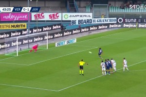 尤文1-1遭扳平！若昂-馬里奧禁區(qū)內(nèi)手球送點(diǎn)！奧爾班點(diǎn)球破門！