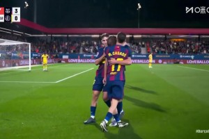 巴薩鎖定勝局！卡薩多長傳拉什福德送助攻！奧爾莫推射空門得手！