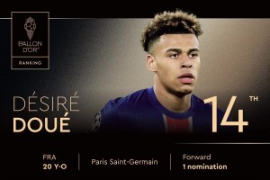 2025年金球獎(jiǎng)排名第14位！蒂斯雷-杜埃，第一次獲得提名