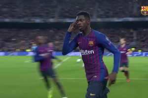 登貝萊巴薩生涯天賦拉滿的一球！中場斷球神級一條龍奔襲戲耍破門