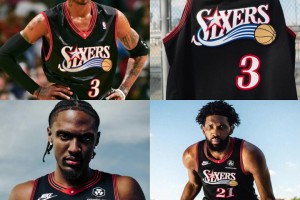 艾弗森時代！76人這件經(jīng)典球衣新賽季要回歸了！還配專屬球場