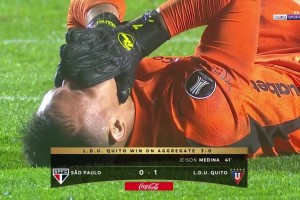 主場(chǎng)爆冷告負(fù)+遭雙殺！圣保羅總比分0-3不敵基多大學(xué)！