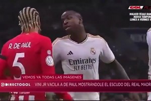 維尼修斯：我為皇馬效力，你是誰？ 德保羅：我是世界冠軍