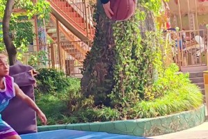 先拔頭籌！比賽開(kāi)場(chǎng)7分鐘連云港利用鎮(zhèn)江落點(diǎn)判斷失誤取得領(lǐng)先