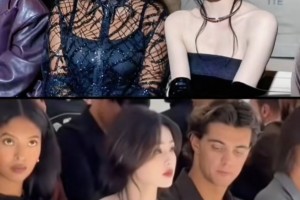 曾和科比大女兒同框！白鹿身穿米蘭粉色拖尾紗裙參加時裝周活動~