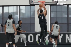 曾凡博的隊(duì)友??！籃網(wǎng)開(kāi)啟訓(xùn)練營(yíng) 在訓(xùn)練中嘎嘎亂殺的小波特~