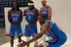 年輕人組回歸！雷霆媒體日花絮！難以想象這幫人是衛(wèi)冕冠軍！