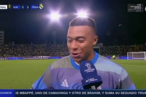 姆巴佩打趣：我不知道庫爾圖瓦有沒有嘗試過那次傳球，那很棒