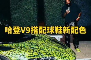 壕就一個字！登哥搭配v9球鞋新配色青蛇主題的法拉利超跑~