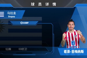 球員集錦：烏拉圭后防鐵閘吉梅內(nèi)斯！拼搶生猛&防守穩(wěn)健