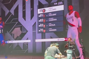 還得是自己人??林書豪參加2K活動，玩開拓者把瀚森提上首發(fā)！